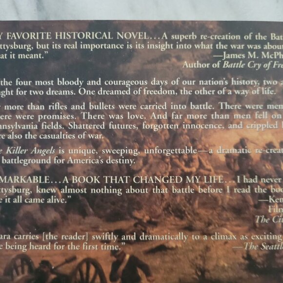 The Killer Angels * Michael Shaara * Civil War Trilogy #2 - Picture 8 of 9
